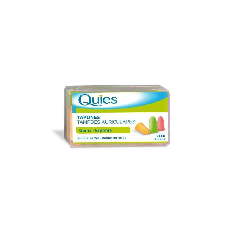Optik Quies Tapones Para Los Oídos De Goma 6uds