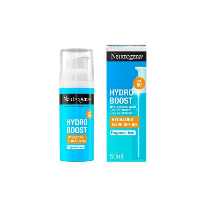 Neutrogena Hydro Boost+ Crema con Protezione Solare SPF50+ 50 ml