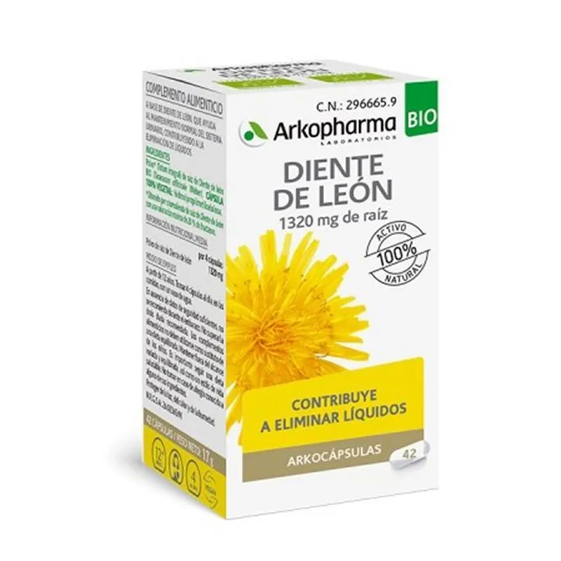 Arkokapseln Löwenzahn Bio 42 Kapseln