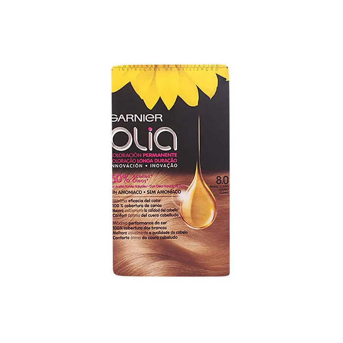 Garnier Olia Permanent Coloring 8,0 Biondo Chiaro