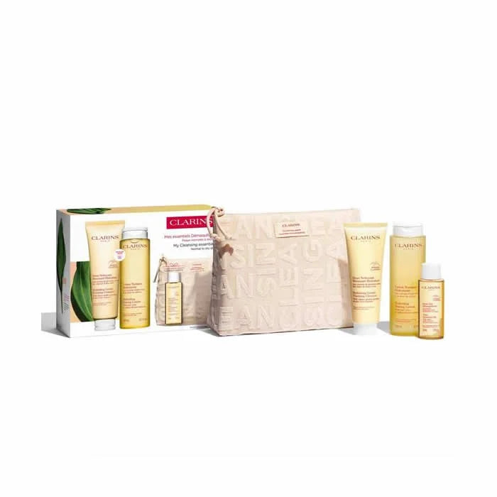 Clarins Detergente Delicato Idratante Schiumogeno 125ml Set 4 Pezzi
