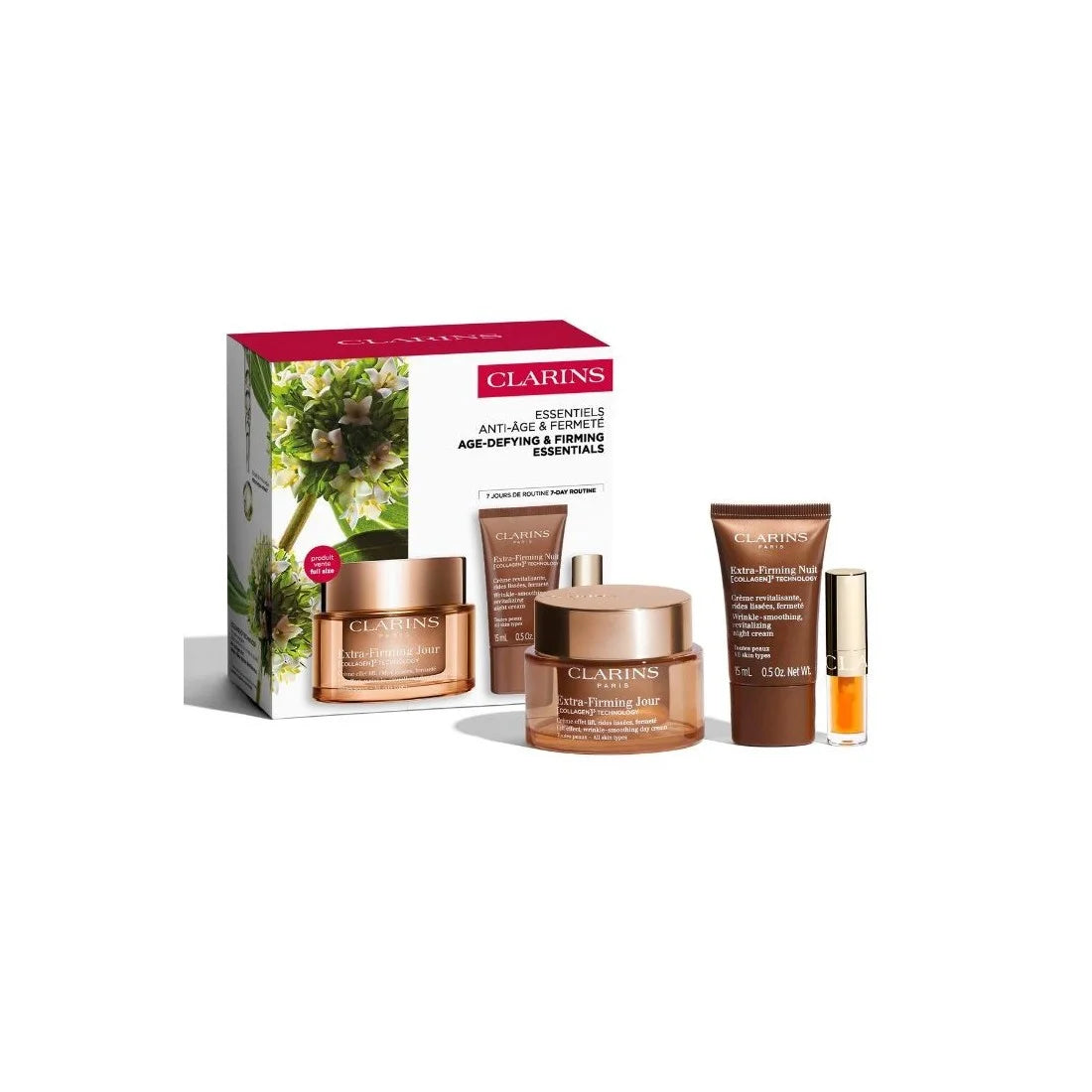 Clarins Crema Extra Rassodante per Tutti i Tipi di Pelle - Confezione da 3 Pezzi