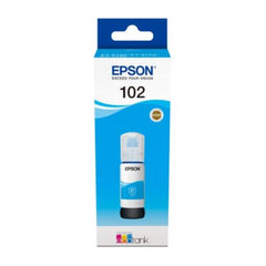 36871 - EPSON C13T03R240 cartuccia ciano per stampanti EcoTank, ideale per uso domestico o ufficio. Categoria consumabili per stampanti.