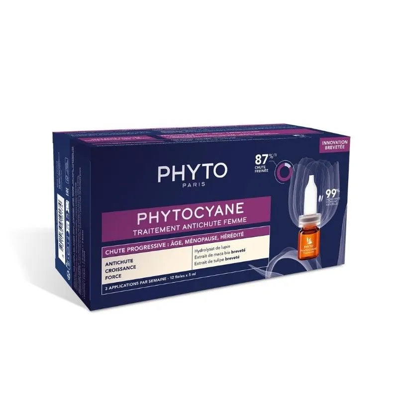 Phyto Phytocyane Trattamento Progressivo 12x5ml - InfinityMarket