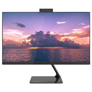 Barebone ATLANTIS A25-Z24-B5 con display ad alta definizione e cornice sottile, perfetto per soluzioni desktop compatte.
