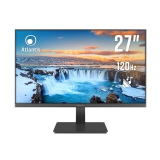 ATLANTIS A05-HE27VF-VHM monitor 27'' con design moderno e alta frequenza di aggiornamento, ideale per esperienze visive fluide.