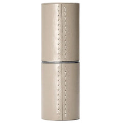 La Bouche Rouge Beige Leather Lipstick Case
