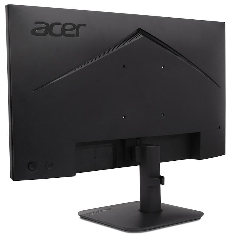 Retro del monitor ACER 38186 - UM.QX2EE.G07 con design moderno nero opaco e supporto regolabile, perfetto per setup professionali.