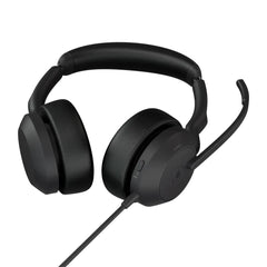 Cuffie JABRA 38210 - JABRA 25089-999-799 con padiglioni imbottiti e microfono flessibile, perfette per comunicazioni chiare al computer.