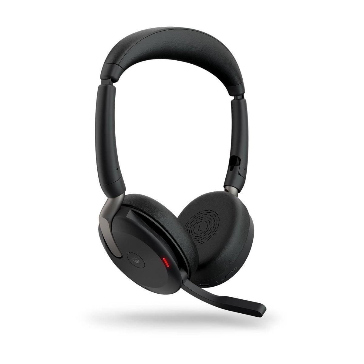 Cuffie JABRA 38225 con microfono a braccio regolabile e padiglioni ergonomici, modello 26699-999-899 per computer e call center.