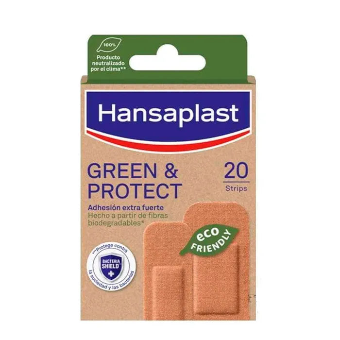 Hansaplast Green & Protect Confezione da 20 Medicazioni