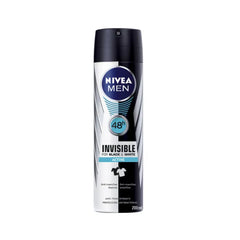Nivea Men Invisible For Black And White Active Deodorante Spray 200ml by NIVEA – 14774