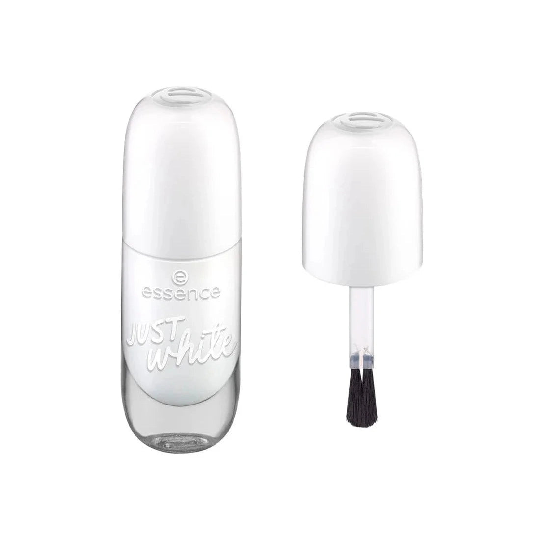 Essence Cosmetics Smalto Gel per Unghie Colore 33 - Just White 8 ml