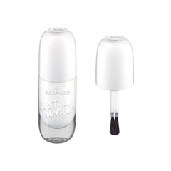 Essence Cosmetics Smalto Gel per Unghie Colore 33 - Just White 8 ml