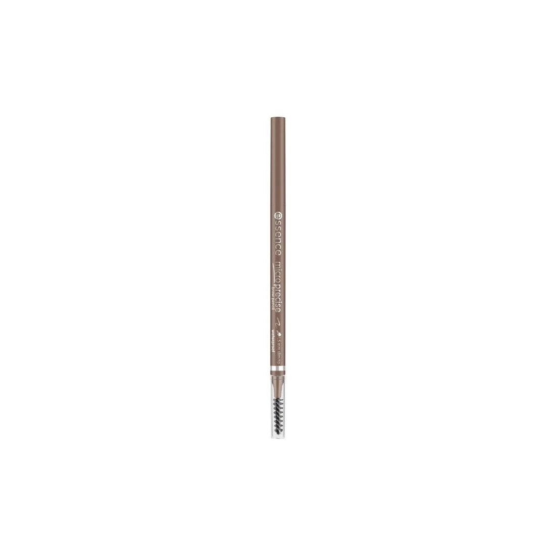 Lápiz de cejas waterproof Essence Cosmetics 02-Taupe, 0,05g, per un trucco preciso e duraturo delle sopracciglia.