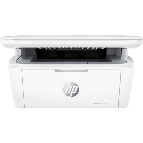 Stampante multifunzione HP 41177 - HP 7MD72F compatta e bianca, ideale per stampa, copia e scansione in ambienti domestici o uffici.