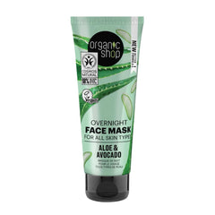 Organic Shop Aloe Mascarilla Facial Overnight 75ml