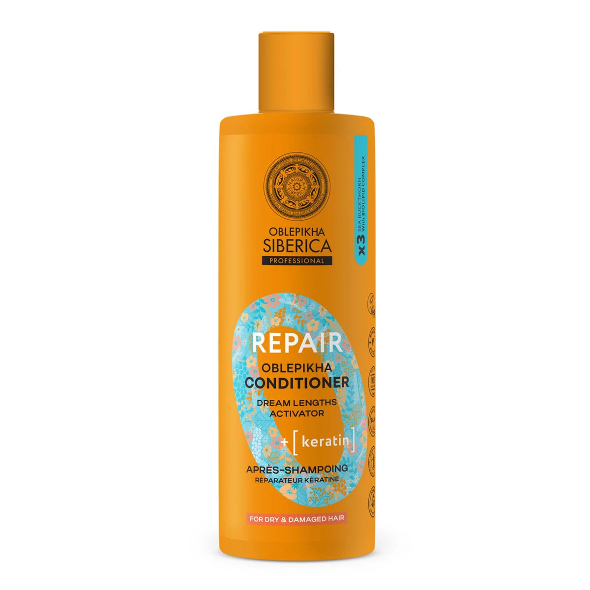 Natura Siberica Oblepikha Color Aminoplex Acondicionador Cabellos Teñidos 400ml