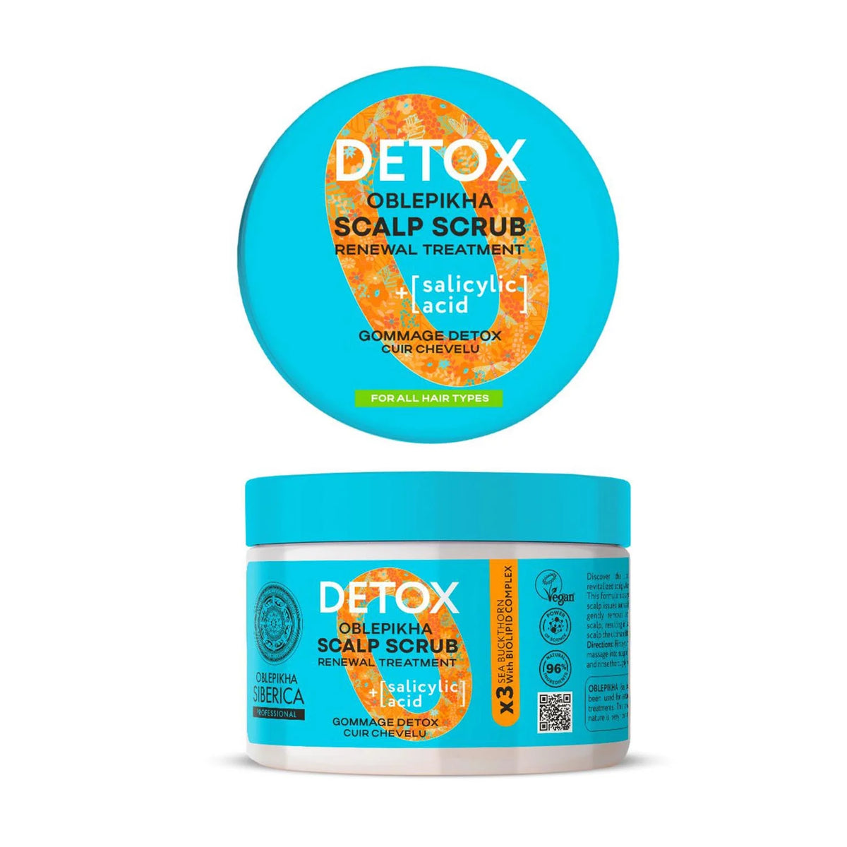 Natura Siberica Oblepikha Detox Exfoliante Acido Salicilico 300ml