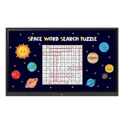 LG Electronics Monitor Touch interattivo LG CreateBoard 75TR3DK. Diagonale schermo 75’’