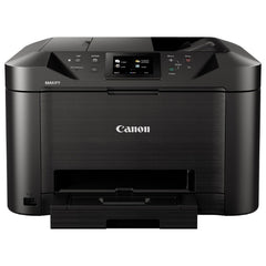 Stampante Canon 0960C009 nera con display LCD touch screen da 3.5 pollici e colori vivaci, ideale per foto e documenti.