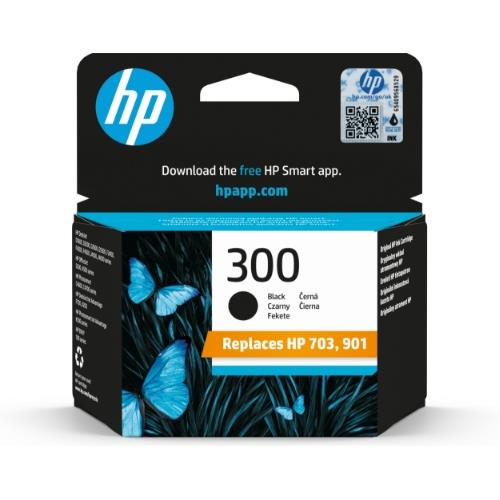 Cartuccia HP BUSINESS CC640EE nera per stampa inkjet, resa standard, ideale per uso domestico e professionale.