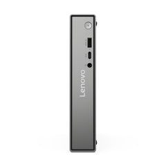 Mini PC Lenovo 94224 in Raven black con blocco cavo Kensington, design compatto e volume di 1 L.