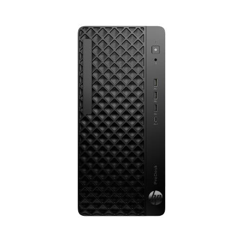 Case tower HP D5BT3ET in Jack black, chipset Intel Q870, progettato per una produttività comprovata e con protezione password.