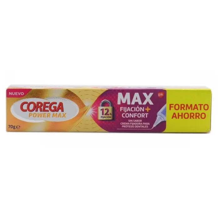 Corega Power Max Crema Fissante per Protesi Dentali 70g