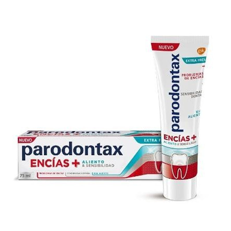 Parodontax Dentifricio Gengive, Alito Fresco e Sensibilità, 75 ml