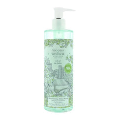 Gel de mani idratante Woods Of Windsor Lilly Of The Valley 350ml, profumo floreale e formula delicata per pelli morbide.