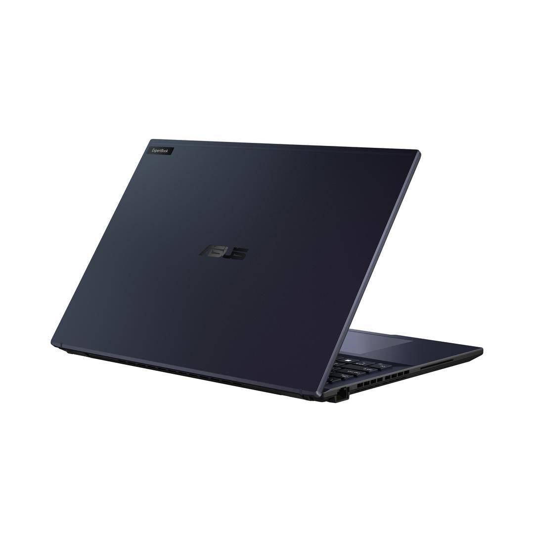 Retro del computer ASUS 50710 - ASUS 90NX0731-M00PN0 con coperchio semiaperto, design elegante e professionale per ambienti business.