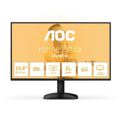 Monitor AOC 24B31H 24 pollici Full HD 120Hz con Adaptive Sync e Low Blue Light, pensato per un'esperienza visiva fluida e senza sfarfallii.