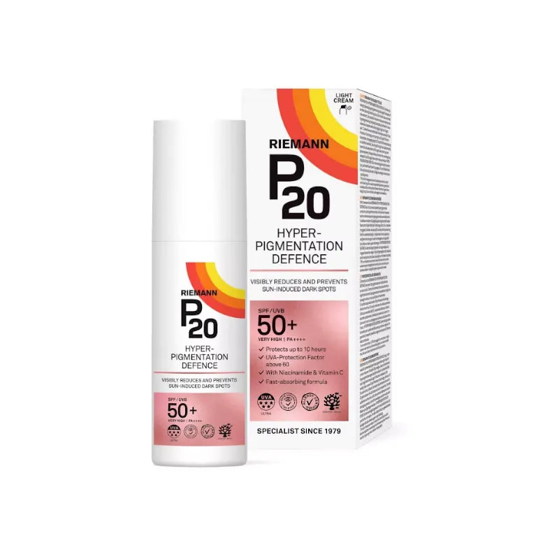 Riemann P20 Fotoprotettore Viso per Iperpigmentazione SPF 50+ 50 ml