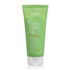Mousse corpo Ziaja al cocco e arancia, 200ml, per una pelle morbida e fresca.