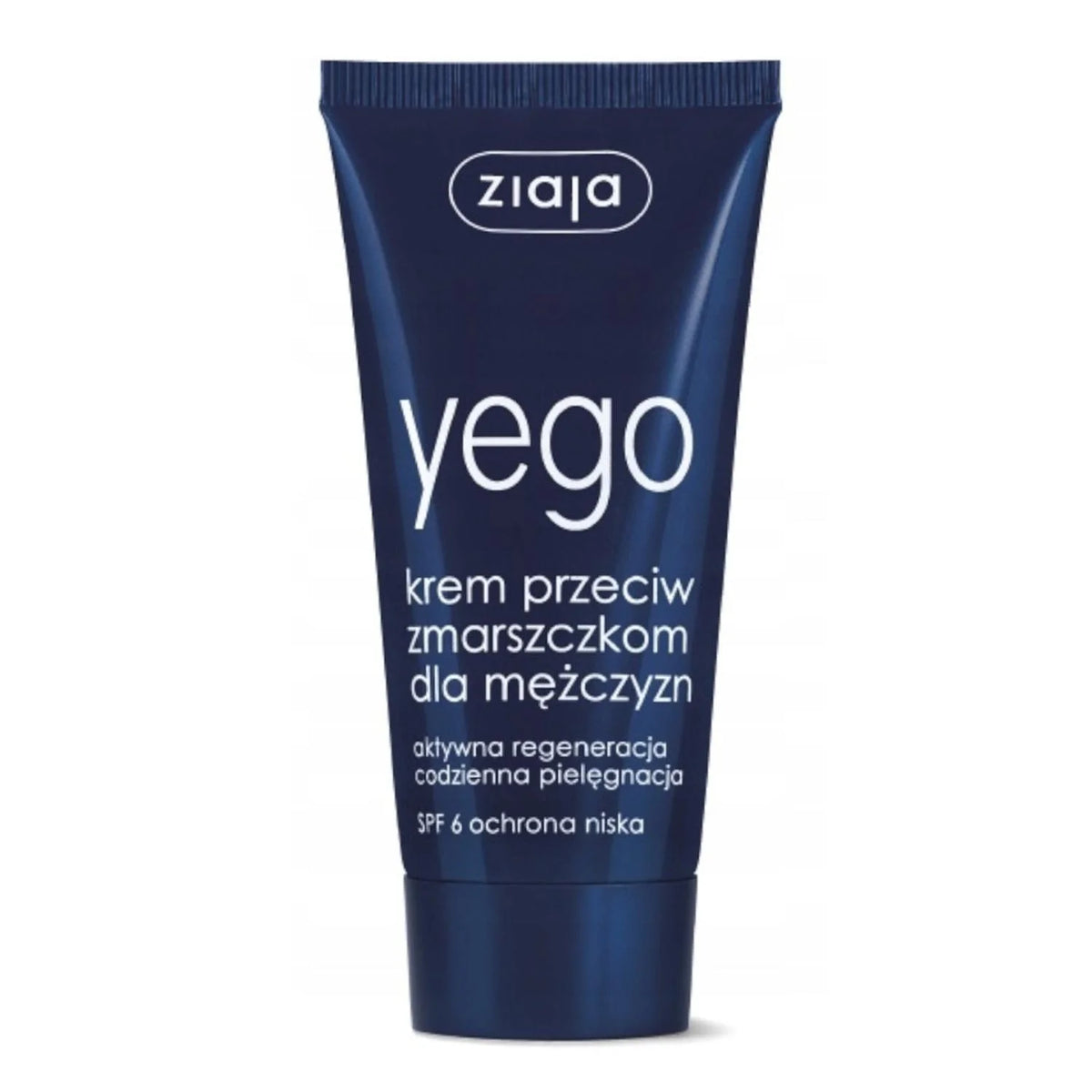 Exfoliante anti-arrughe Ziaja Yego Men con SPF 6, 1 un. per una pelle fresca e ringiovanita.