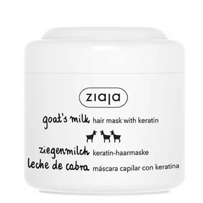 Ziaja Leche De Cabra Mascarilla Para El Cabello Fortalecedora con Keratina 200ml by ZIAJA – 42328