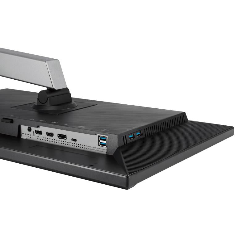 Retro del monitor ASUS 90LM05L1-B04370 con porte HDMI, DisplayPort e USB, perfetto per postazioni grafiche professionali.