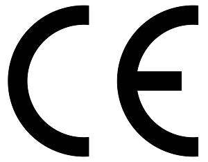 Simbolo di certificazione CE per KYOCERA 110C143NL0, conforme agli standard europei. Prodotto sicuro e affidabile.