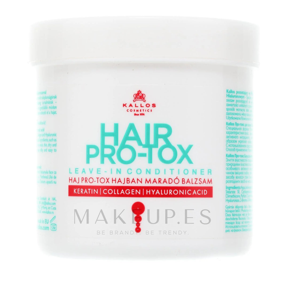 Kallos Cosmetics Kallos Hair Pro-Tox Acondicionador 250ml by KALLOS COSMETICS – 22186