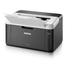 Brother HL1212WVBM1 61778 con foglio in uscita, stampante wireless compatibile con dispositivi mobili, perfetta per ambienti professionali.