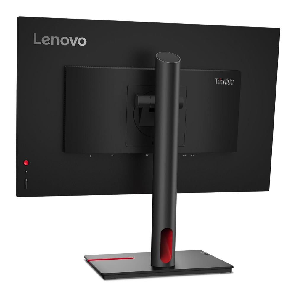 Retro del monitor 62056 - LENOVO 63FFMAT1EU con supporto staccabile e design ThinkVision, perfetto per configurazioni ordinate.