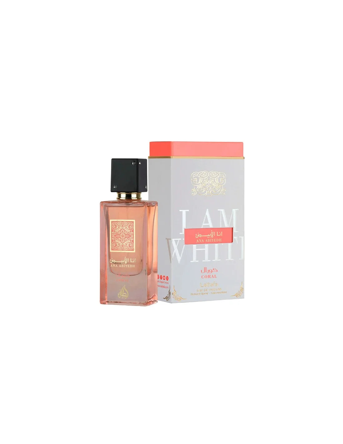 Lattafa Ana Abiyedh Coral Eau de Parfum Spray 100 ml