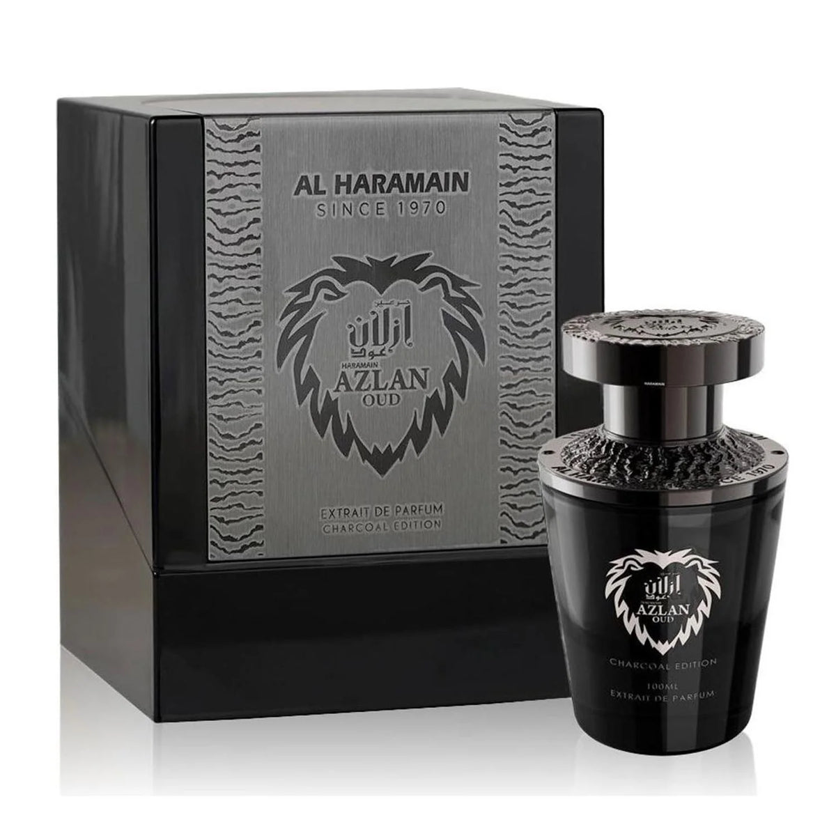 Al Haramain Amber Oud Extracto De Perfume Charcoal Edition 100ml Spray by AL HARAMAIN – 42575