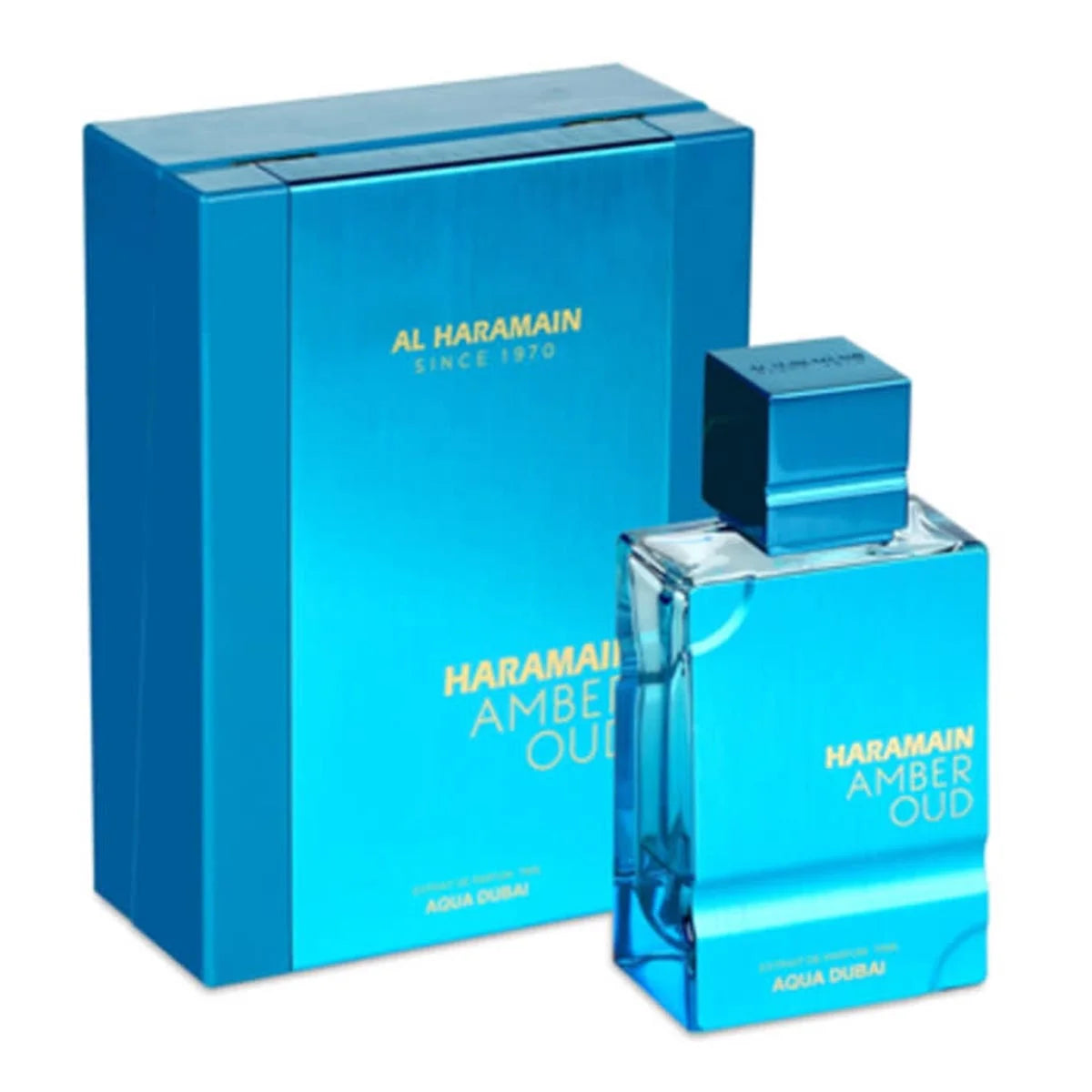 Al Haramain Amber Oud Aqua Dubai Estratto di Profumo 100 ml Unisex Distributore