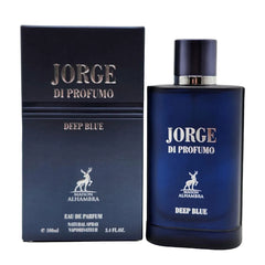 Maison Alhambra Jorgi Di Profumo Deep Blue Eau De Parfum 100ml Spray, fragranza intensa e avvolgente per ogni occasione.