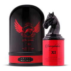 Eau de Parfum Armaf Niche Bucephalus Nxi 100ml, fragranza intensa e raffinata per uomini eleganti.
