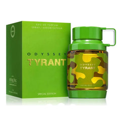 Flacone di Armaf Odyssey Tyrant Eau De Parfum Edicion Especial 100ml, profumo elegante e intenso per ogni occasione.