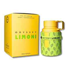 Profumo unisex Armaf Odyssey Limoni Fresh Ep 100 Vp, novità fresca e vivace per ogni occasione.