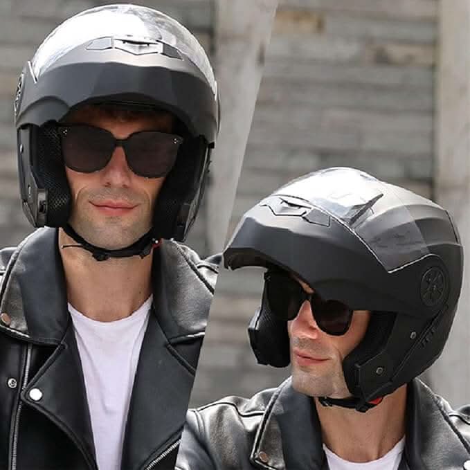 Motorcycle full-face helmets for men and women, motor